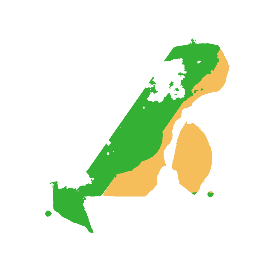 Biome Rust Map: Procedural Map, Size: 1750, Seed: 1354236949