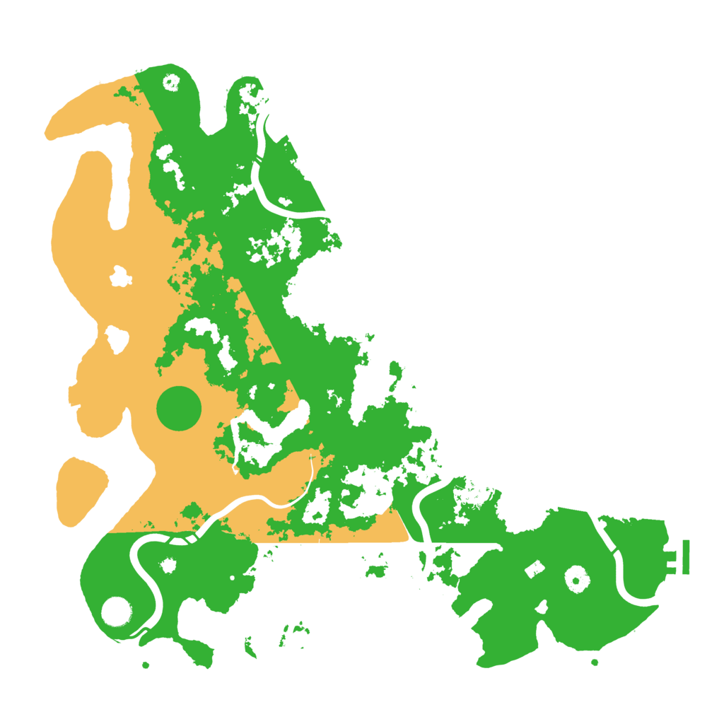 Biome Rust Map: Procedural Map, Size: 4250, Seed: 513063741
