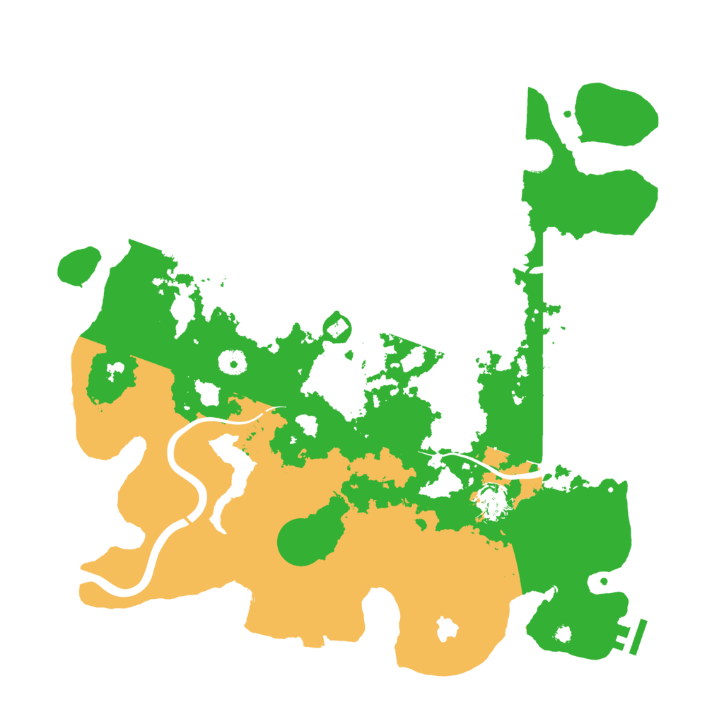 Biome Rust Map: Procedural Map, Size: 4000, Seed: 3586018