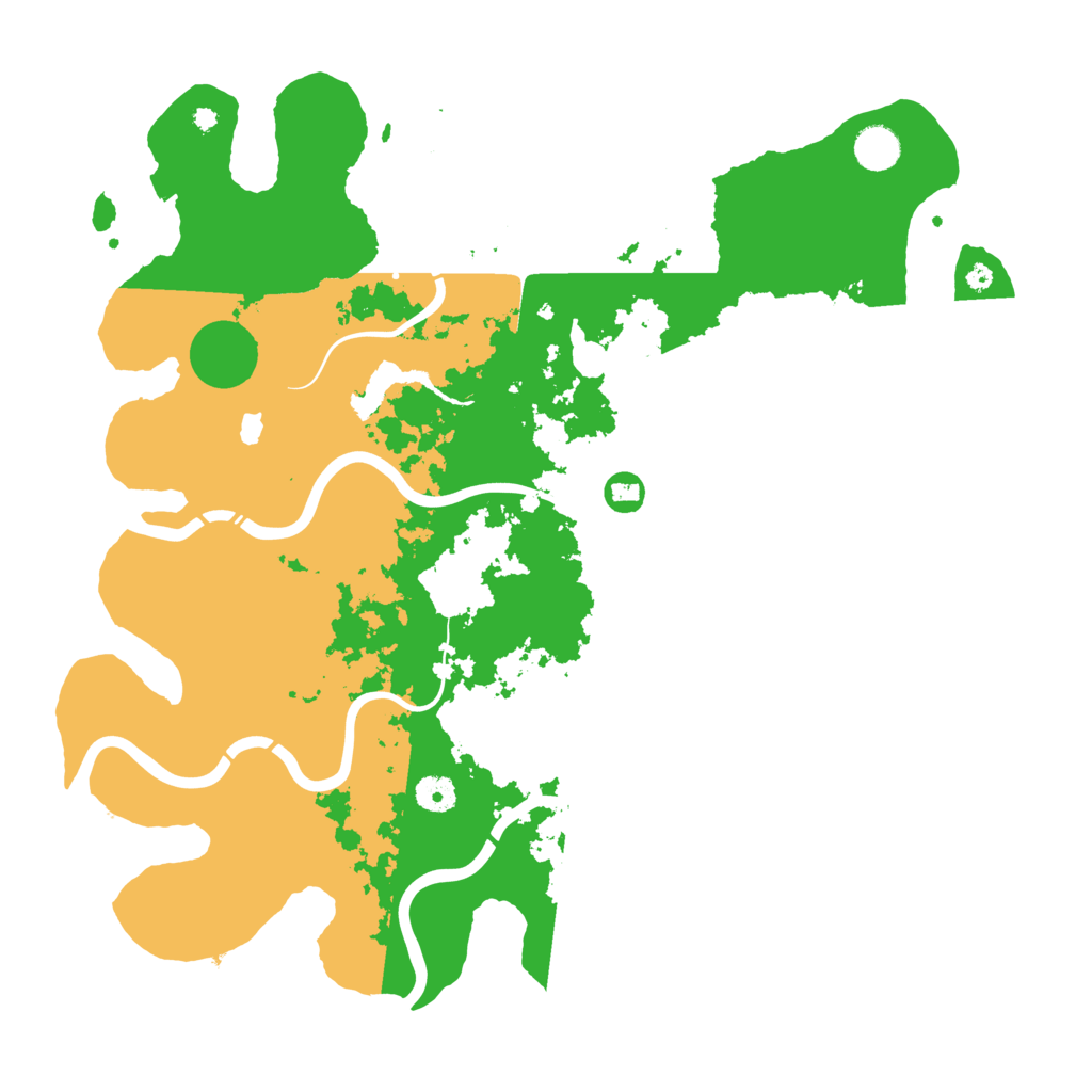 Biome Rust Map: Procedural Map, Size: 4250, Seed: 1257438253