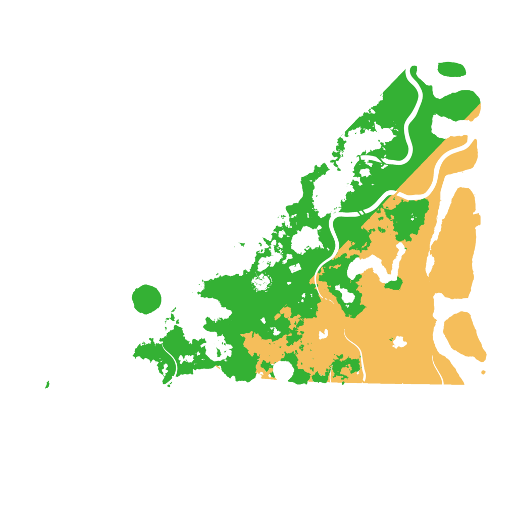 Biome Rust Map: Procedural Map, Size: 5000, Seed: 12345567