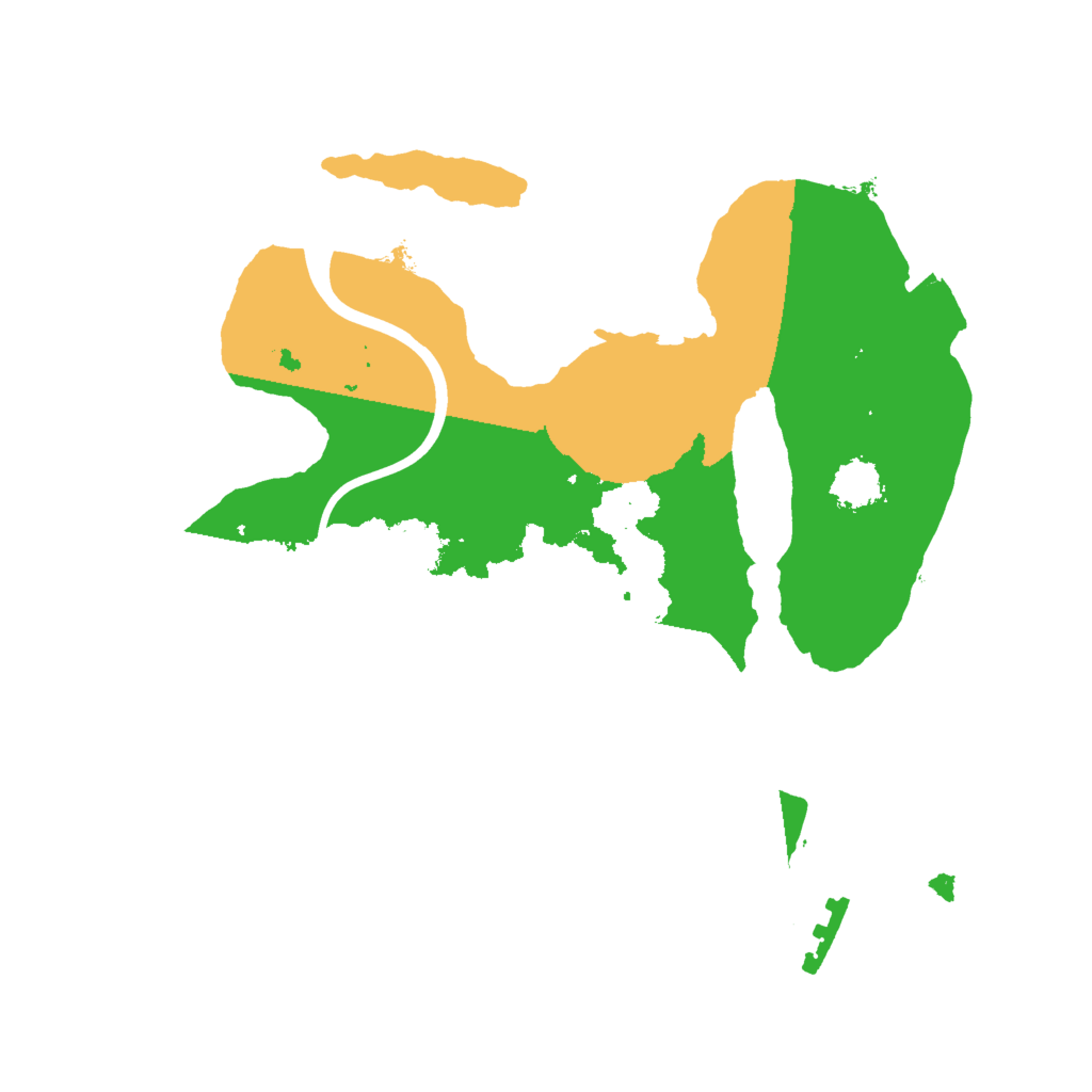 Biome Rust Map: Procedural Map, Size: 2000, Seed: 601445266