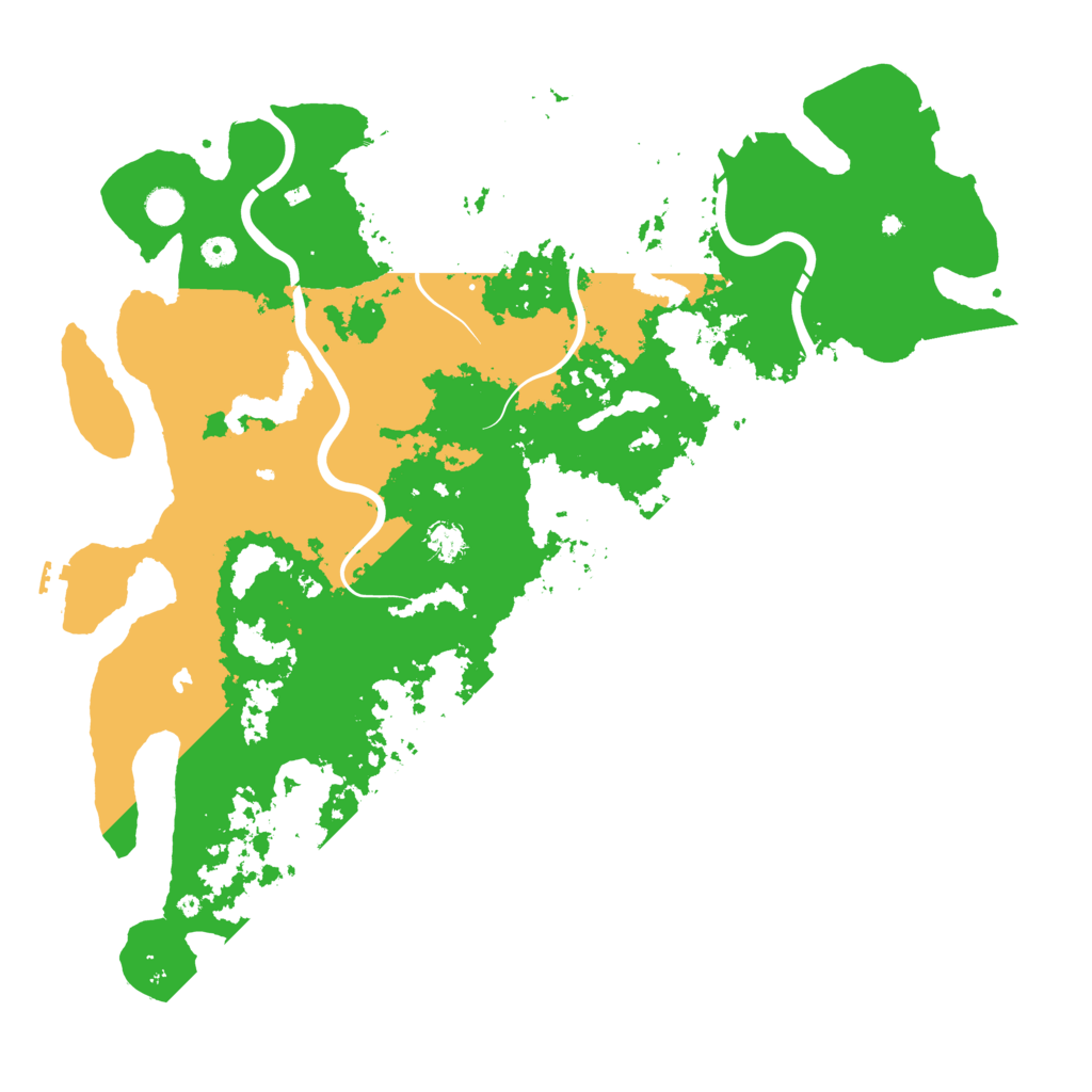 Biome Rust Map: Procedural Map, Size: 5000, Seed: 19850102