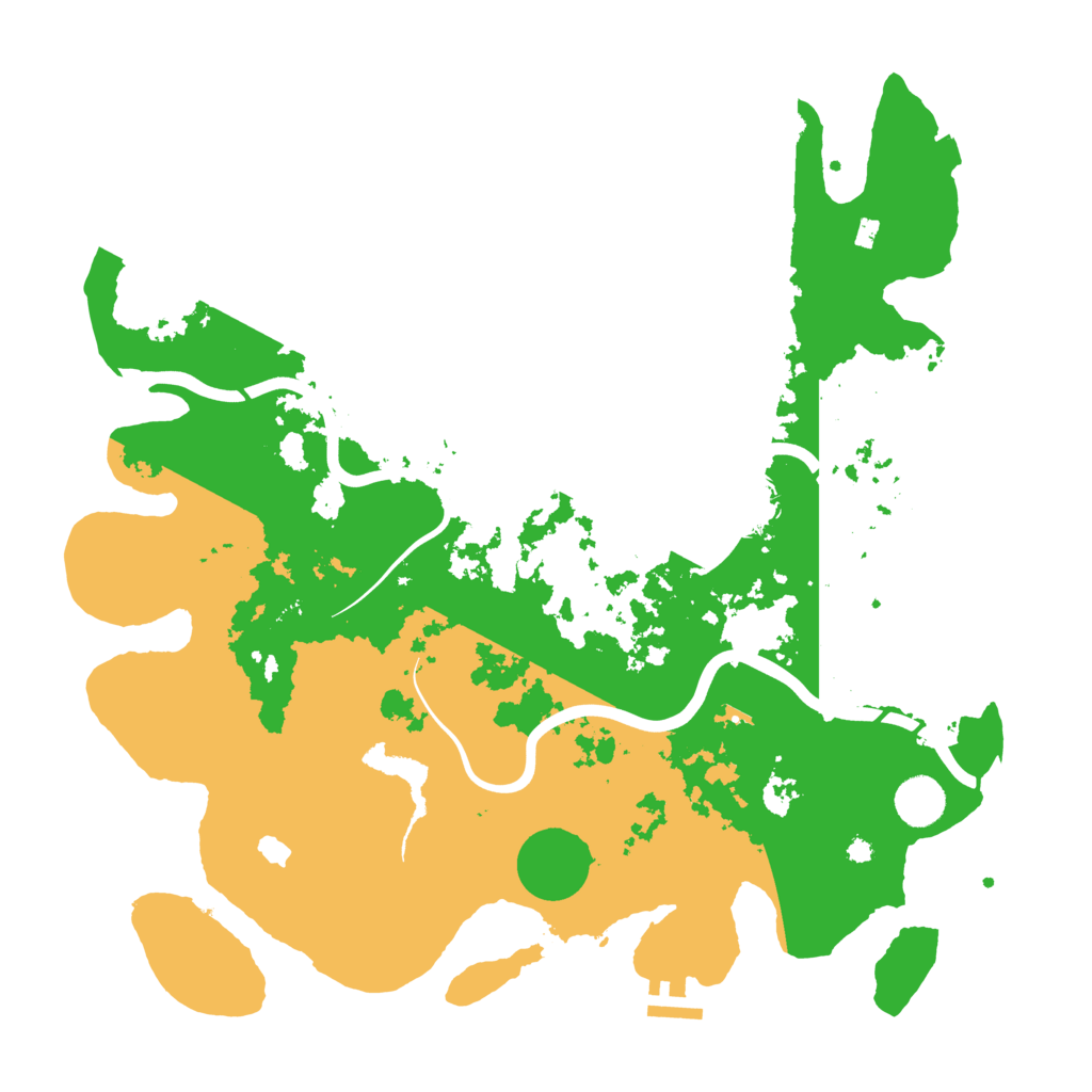 Biome Rust Map: Procedural Map, Size: 4000, Seed: 118493812