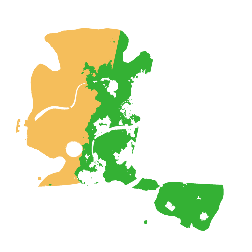 Biome Rust Map: Procedural Map, Size: 2800, Seed: 4324232