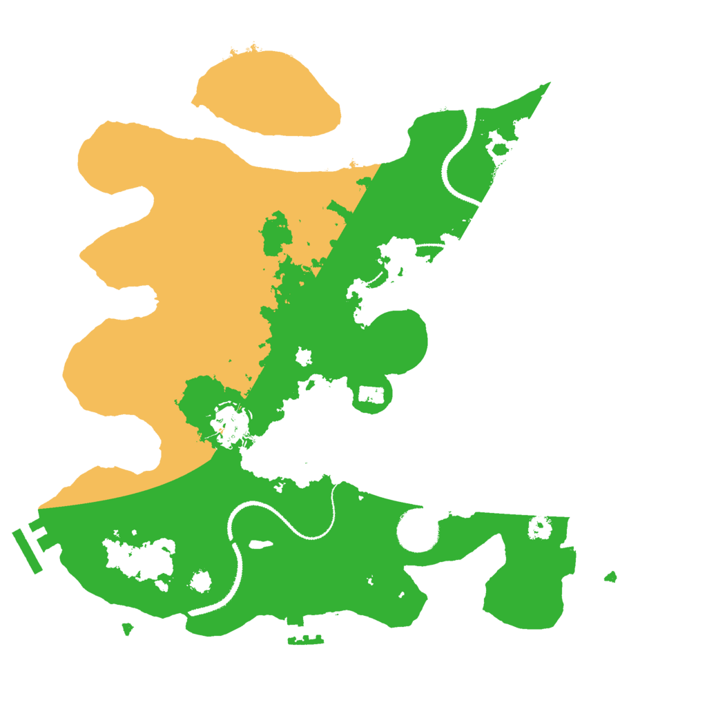 Biome Rust Map: Procedural Map, Size: 3000, Seed: 3572890