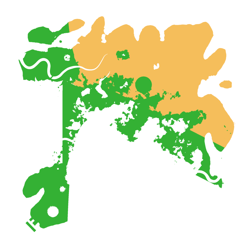 Biome Rust Map: Procedural Map, Size: 4000, Seed: 1652536151