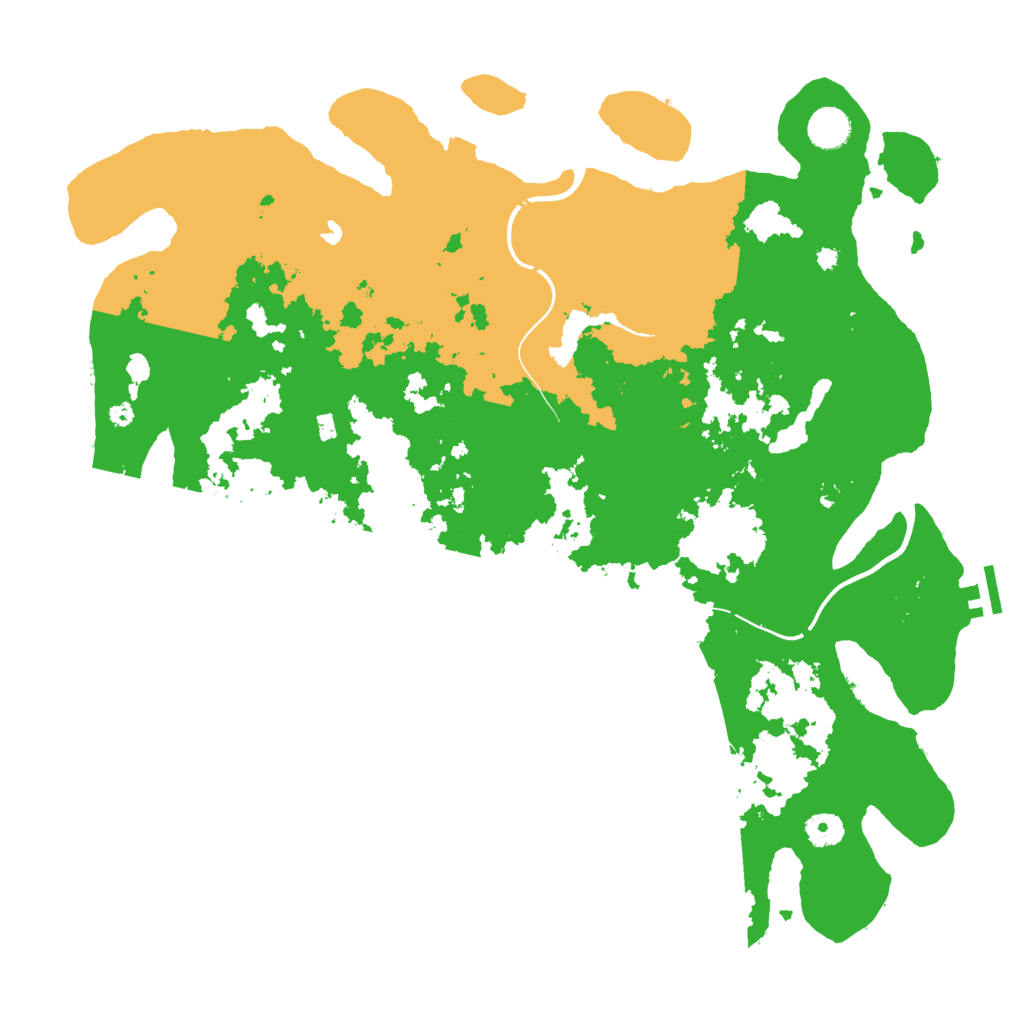 Biome Rust Map: Procedural Map, Size: 4250, Seed: 10930606