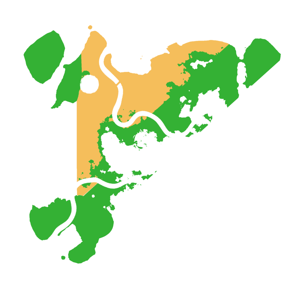 Biome Rust Map: Procedural Map, Size: 3000, Seed: 569421682