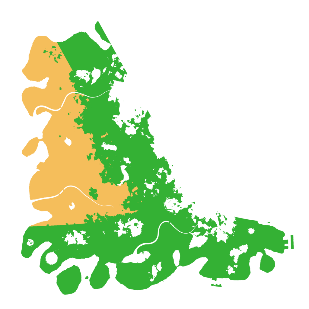 Biome Rust Map: Procedural Map, Size: 4500, Seed: 1672832945