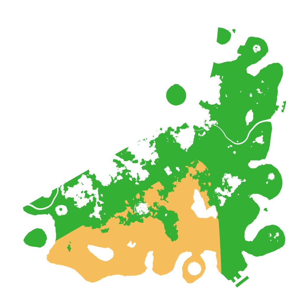Biome Rust Map: Procedural Map, Size: 4000, Seed: 675684881