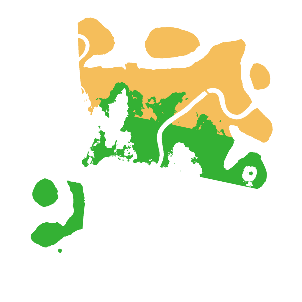 Biome Rust Map: Procedural Map, Size: 3000, Seed: 975733765