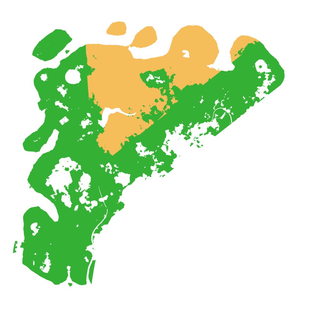 Biome Rust Map: Procedural Map, Size: 4000, Seed: 1865892520