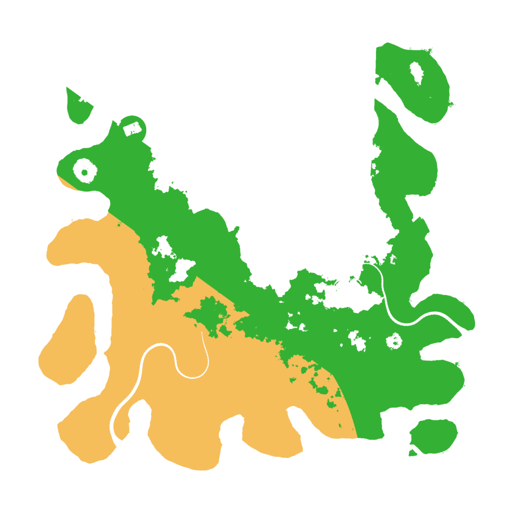 Biome Rust Map: Procedural Map, Size: 3300, Seed: 1641552670