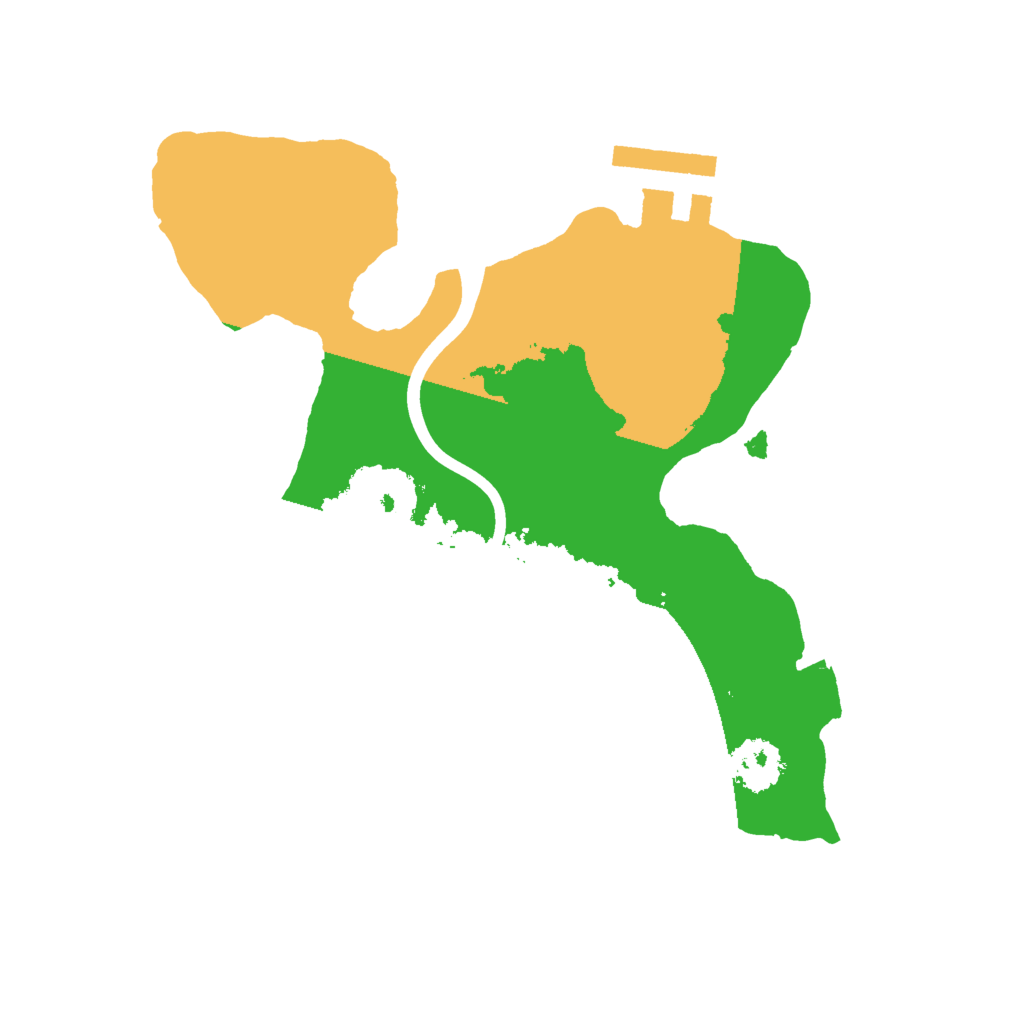 Biome Rust Map: Procedural Map, Size: 2001, Seed: 2147483647