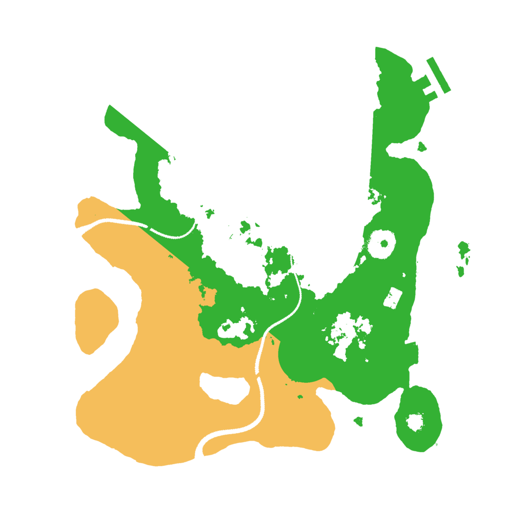 Biome Rust Map: Procedural Map, Size: 2700, Seed: 56821941
