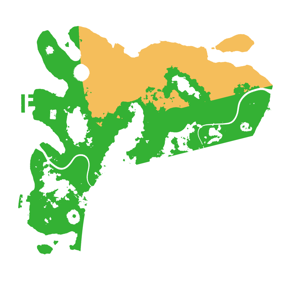 Biome Rust Map: Procedural Map, Size: 3250, Seed: 912598125