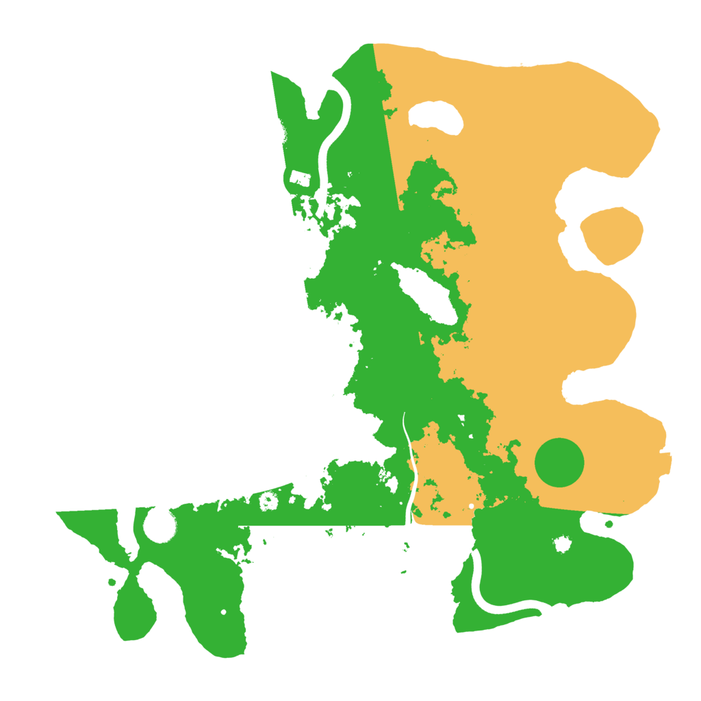 Biome Rust Map: Procedural Map, Size: 3750, Seed: 1081198523