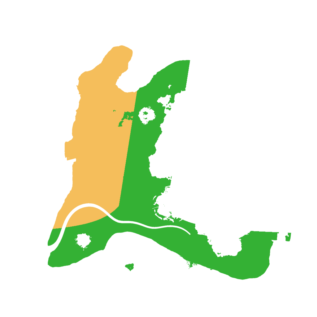 Biome Rust Map: Procedural Map, Size: 2000, Seed: 11592793