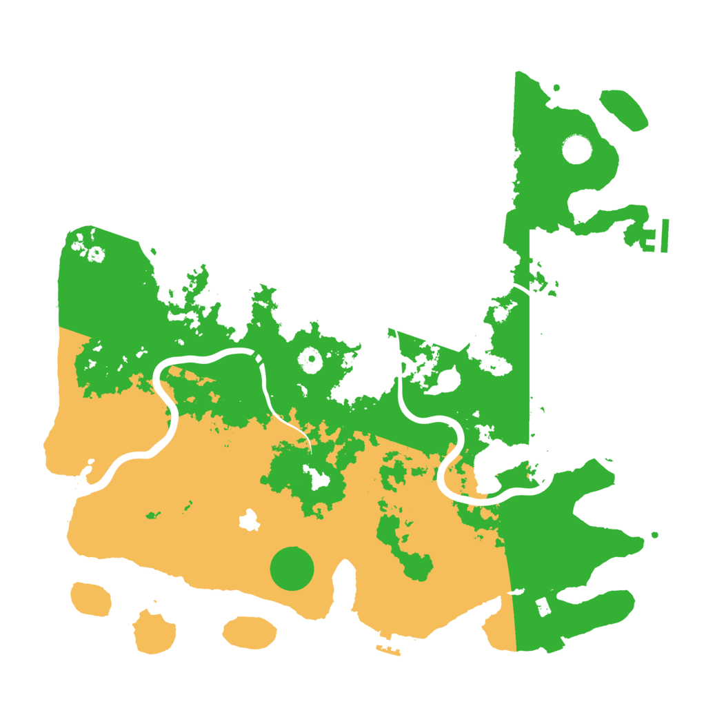 Biome Rust Map: Procedural Map, Size: 4250, Seed: 28961