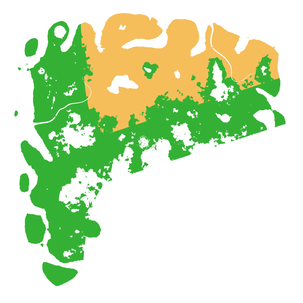 Biome Rust Map: Procedural Map, Size: 4700, Seed: 712968625