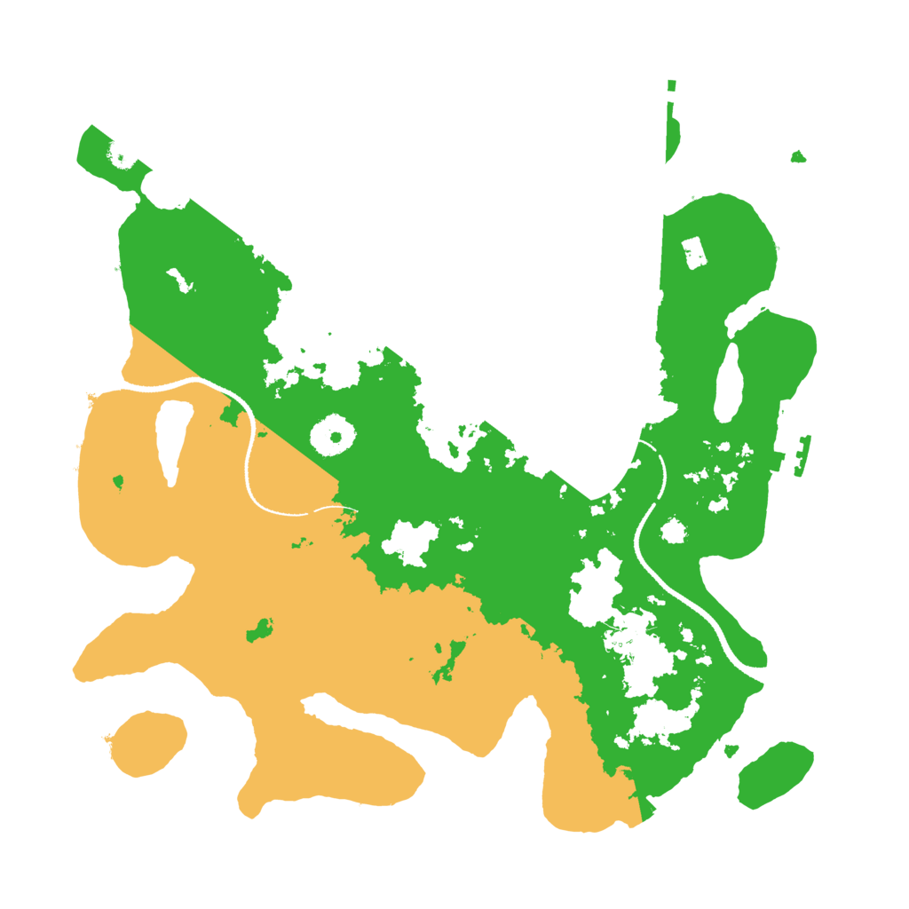 Biome Rust Map: Procedural Map, Size: 3250, Seed: 1850455758
