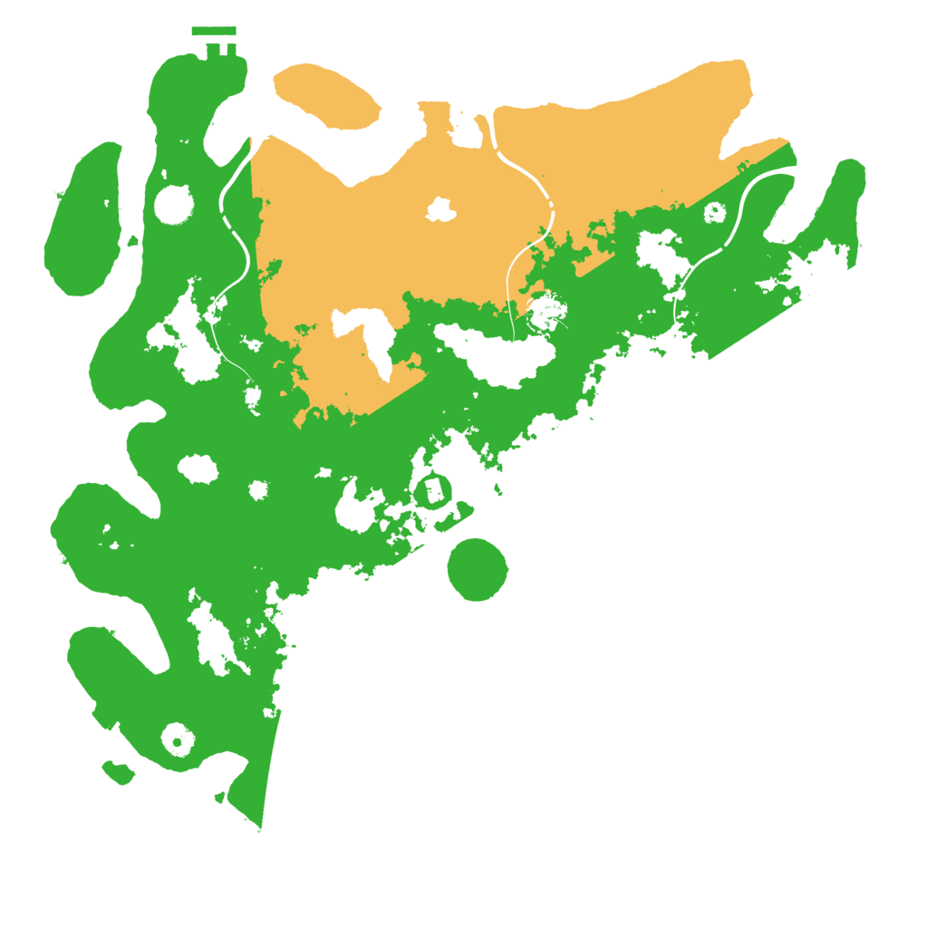 Biome Rust Map: Procedural Map, Size: 4250, Seed: 2029679065