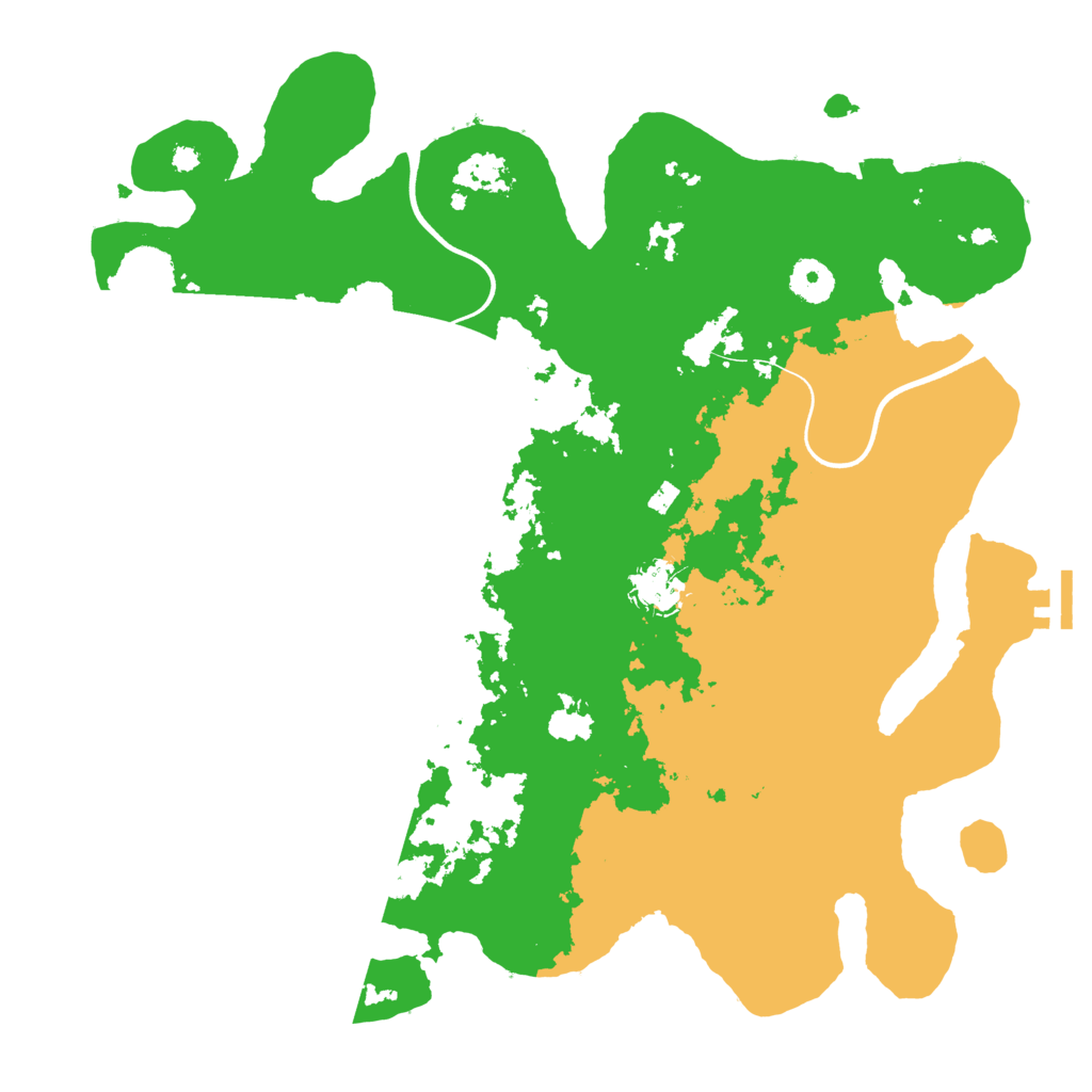 Biome Rust Map: Procedural Map, Size: 3750, Seed: 31494