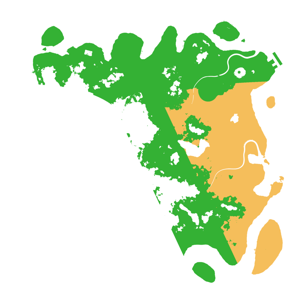 Biome Rust Map: Procedural Map, Size: 4250, Seed: 53537474