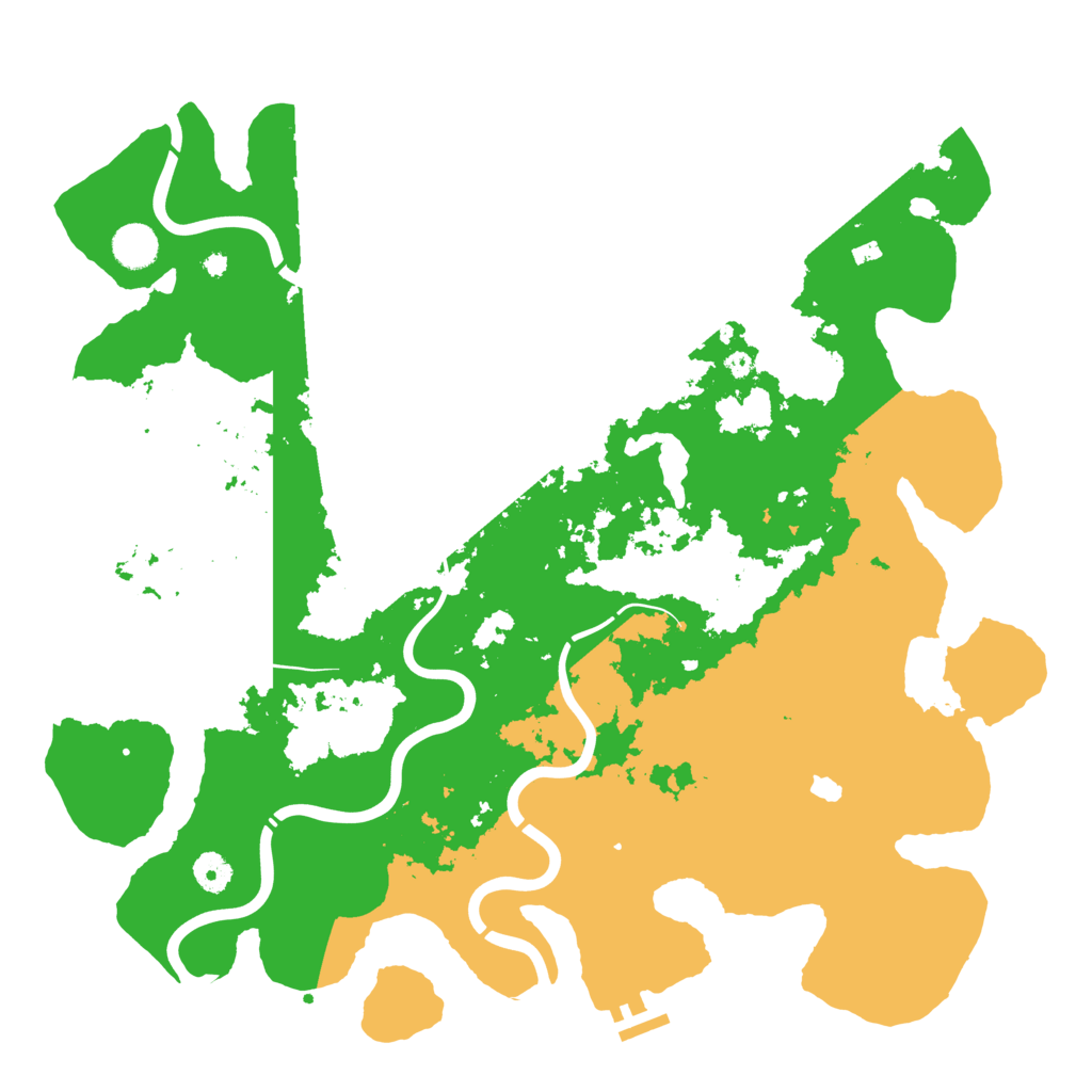 Biome Rust Map: Procedural Map, Size: 4250, Seed: 388602644