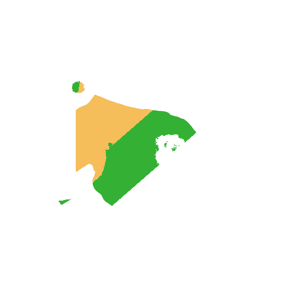 Biome Rust Map: Procedural Map, Size: 1000, Seed: 626848809