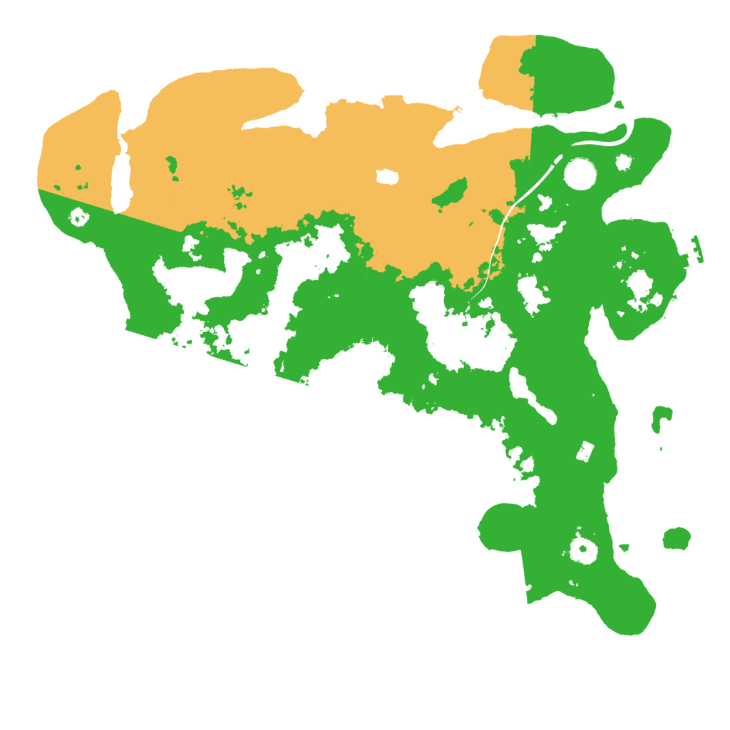 Biome Rust Map: Procedural Map, Size: 4000, Seed: 670291227