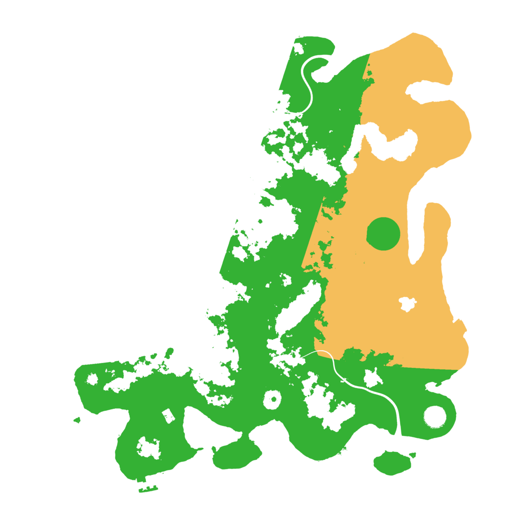 Biome Rust Map: Procedural Map, Size: 4000, Seed: 38835