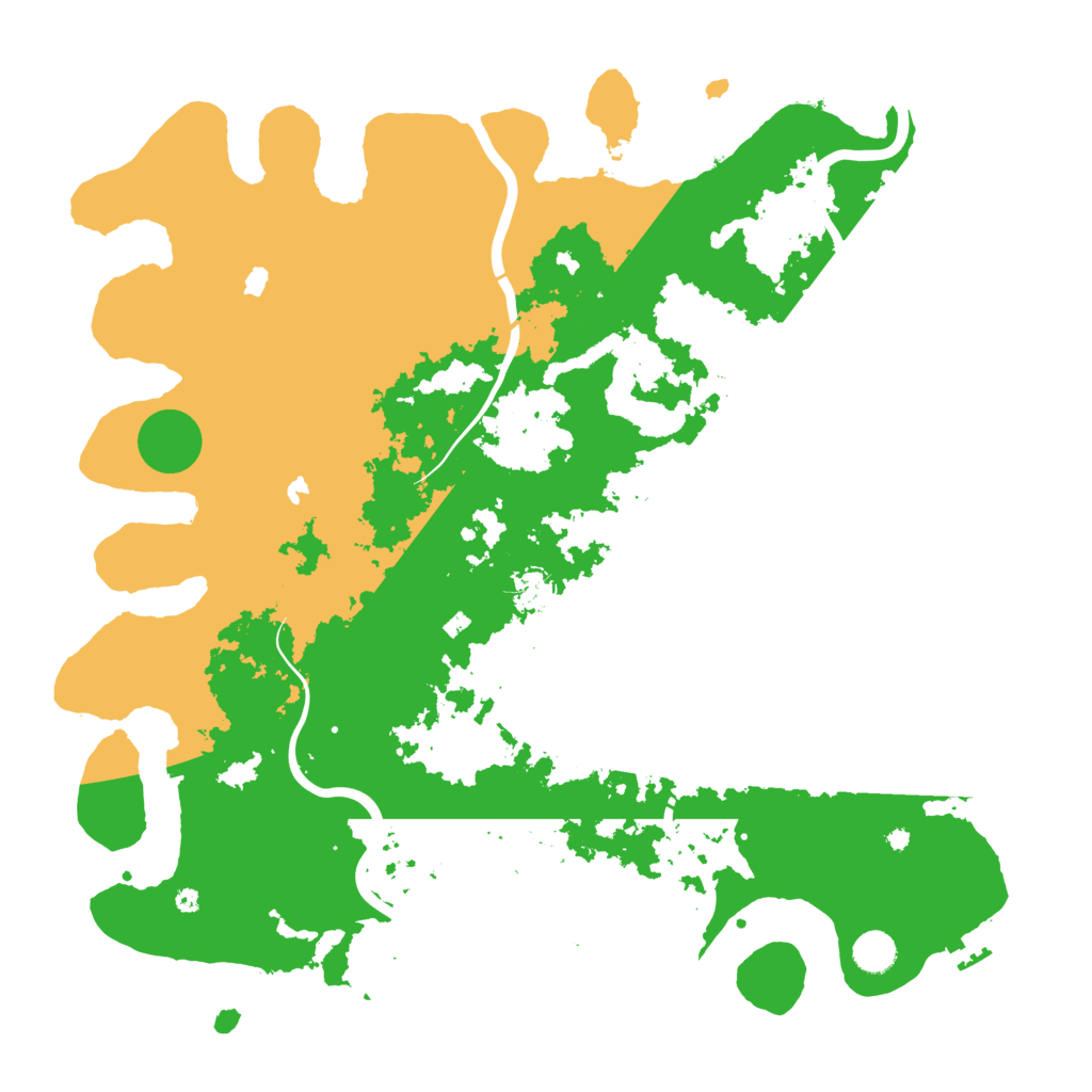 Biome Rust Map: Procedural Map, Size: 4500, Seed: 1730854876