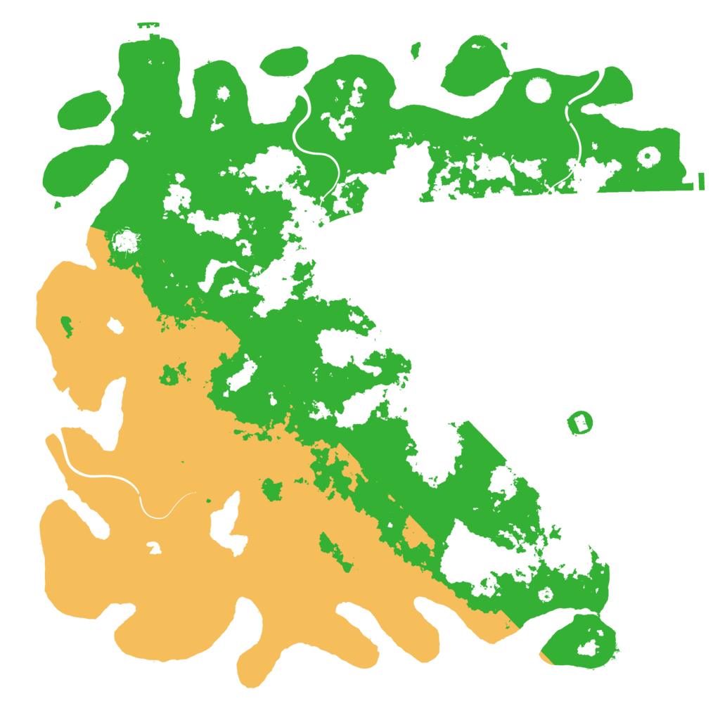 Biome Rust Map: Procedural Map, Size: 5000, Seed: 1815973265