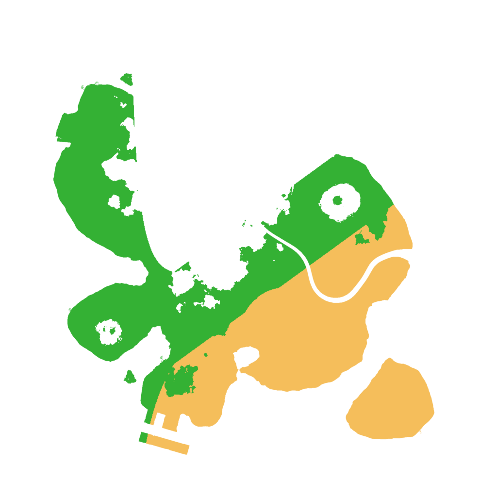 Biome Rust Map: Procedural Map, Size: 2000, Seed: 1513021885