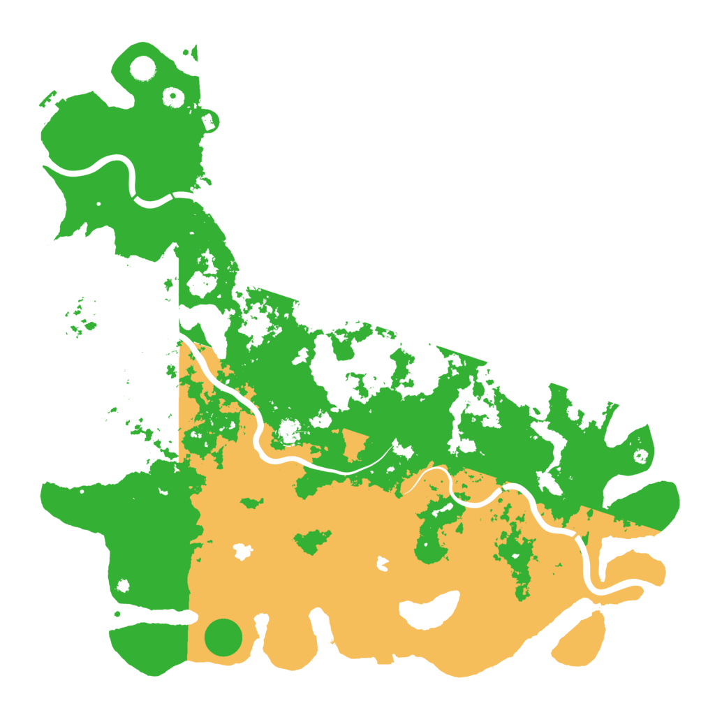 Biome Rust Map: Procedural Map, Size: 5000, Seed: 832865848