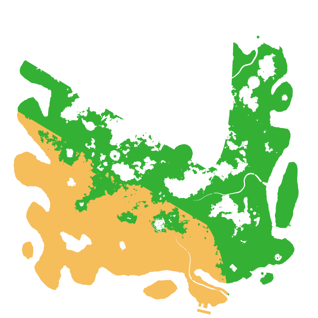 Biome Rust Map: Procedural Map, Size: 4700, Seed: 1422408365