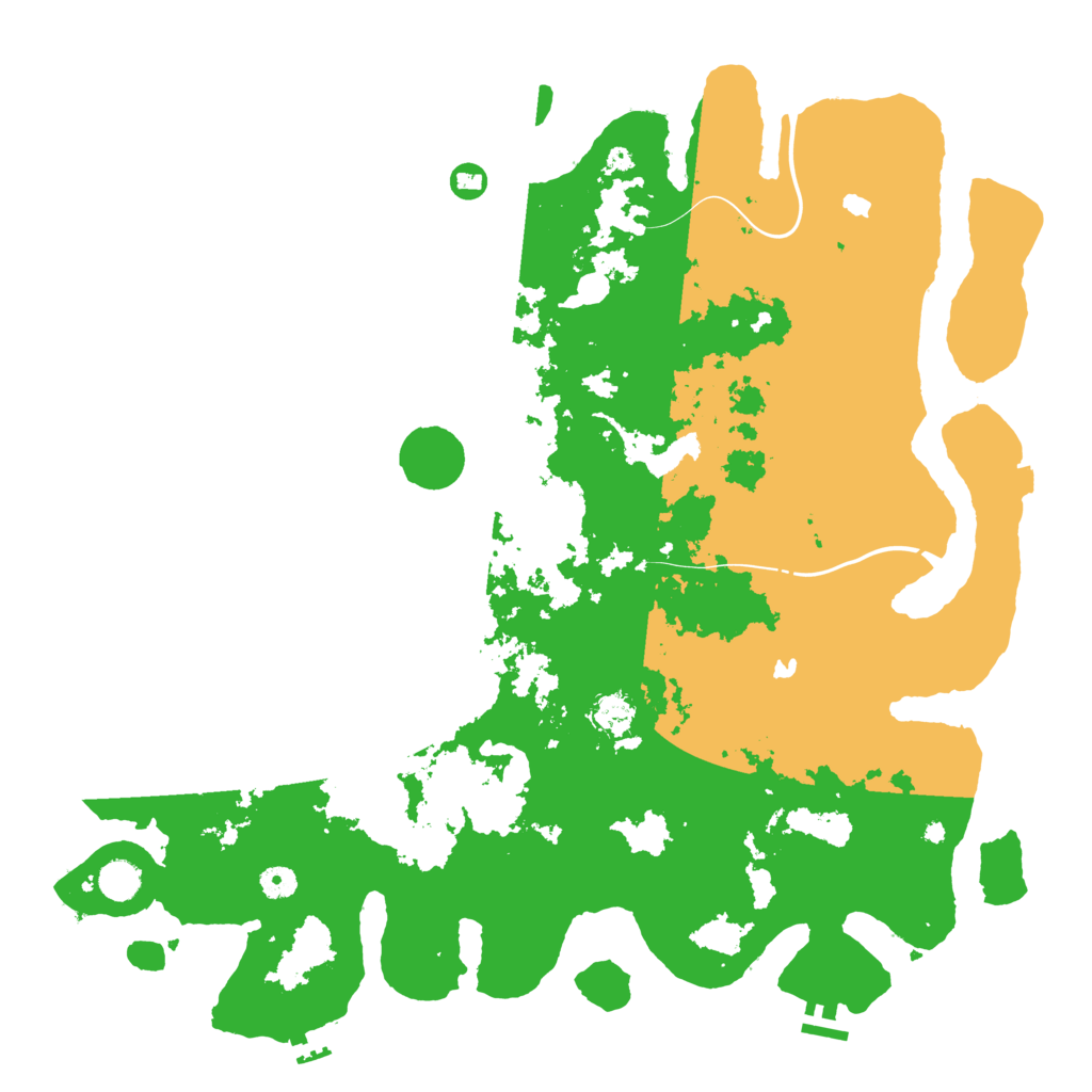 Biome Rust Map: Procedural Map, Size: 4700, Seed: 791967515