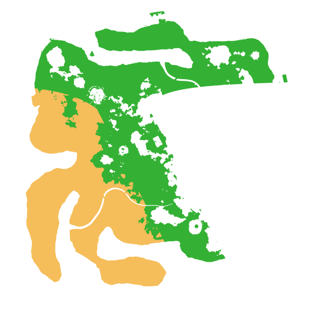 Biome Rust Map: Procedural Map, Size: 3250, Seed: 1403044682