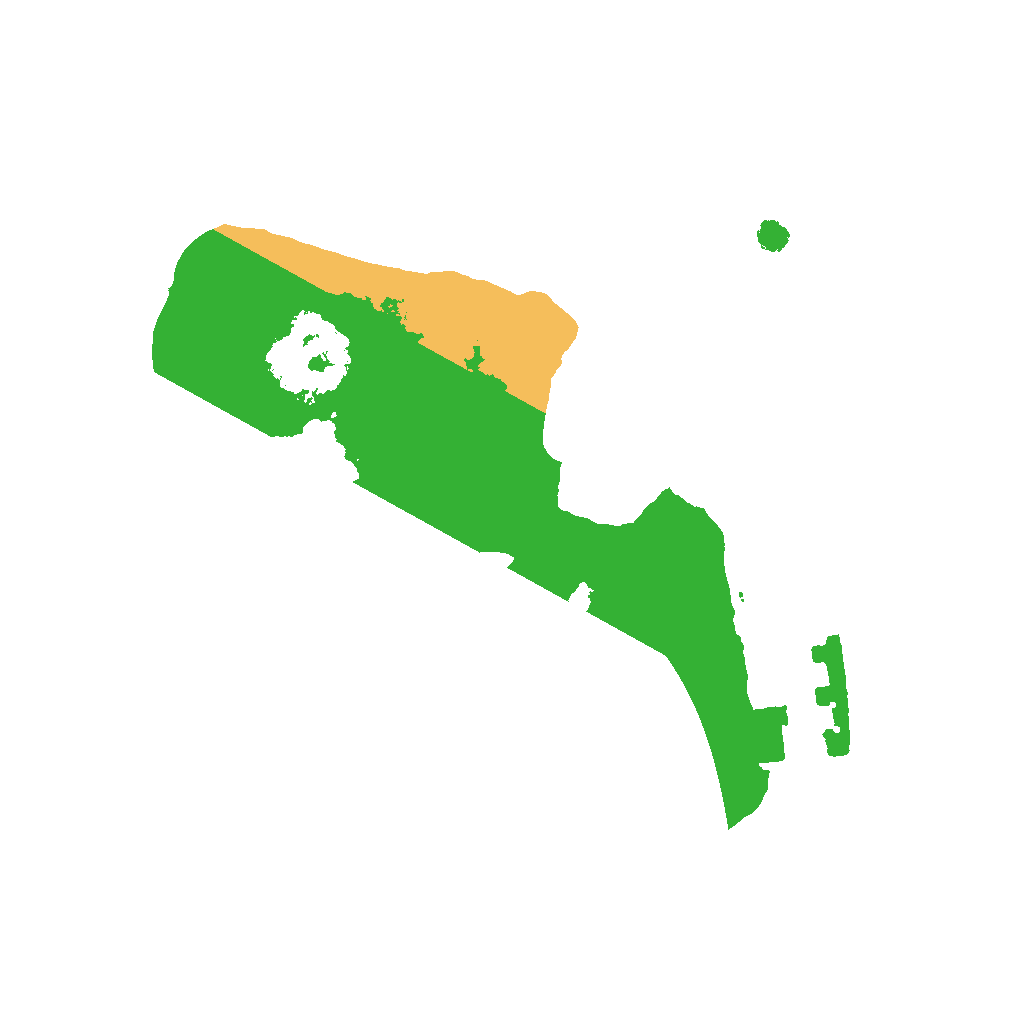 Biome Rust Map: Procedural Map, Size: 1300, Seed: 1840583919