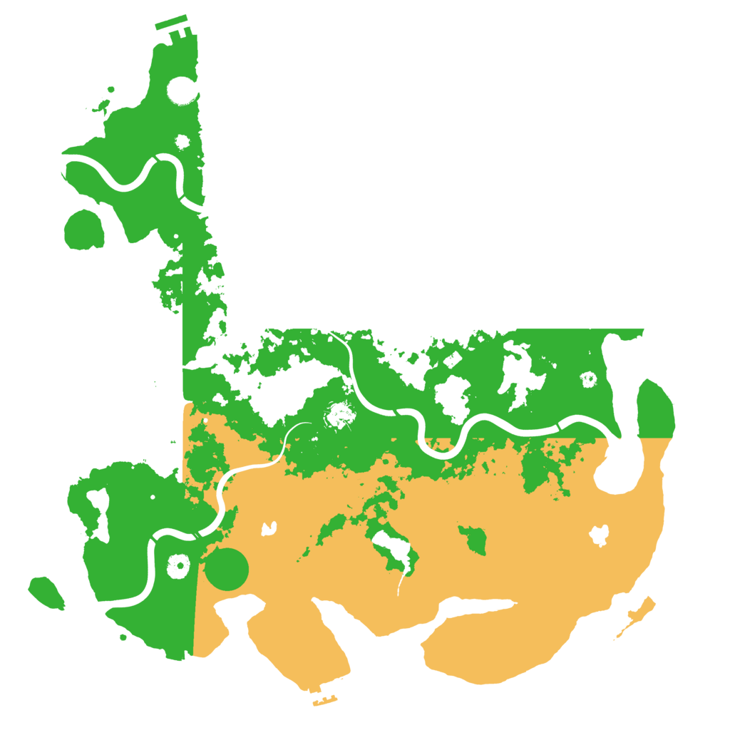 Biome Rust Map: Procedural Map, Size: 4500, Seed: 1504523105