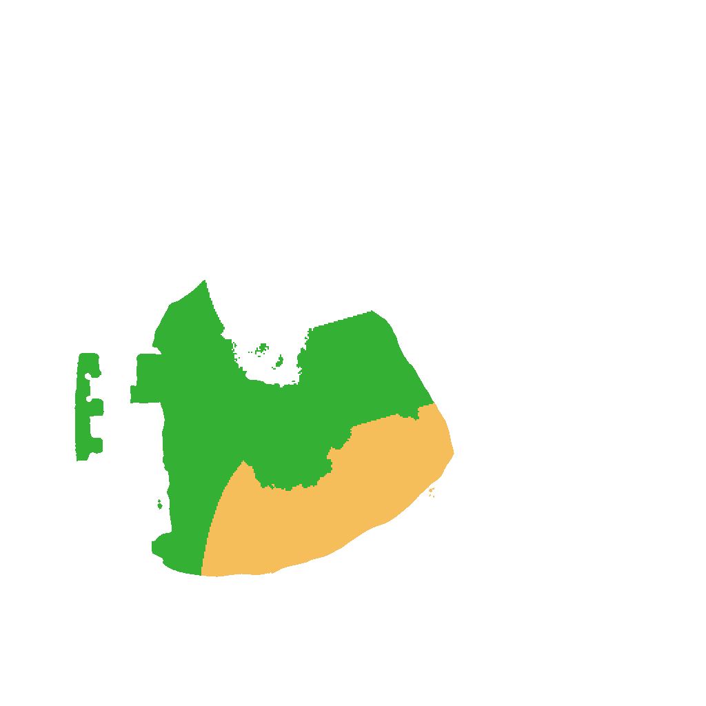 Biome Rust Map: Procedural Map, Size: 1000, Seed: 1231818236