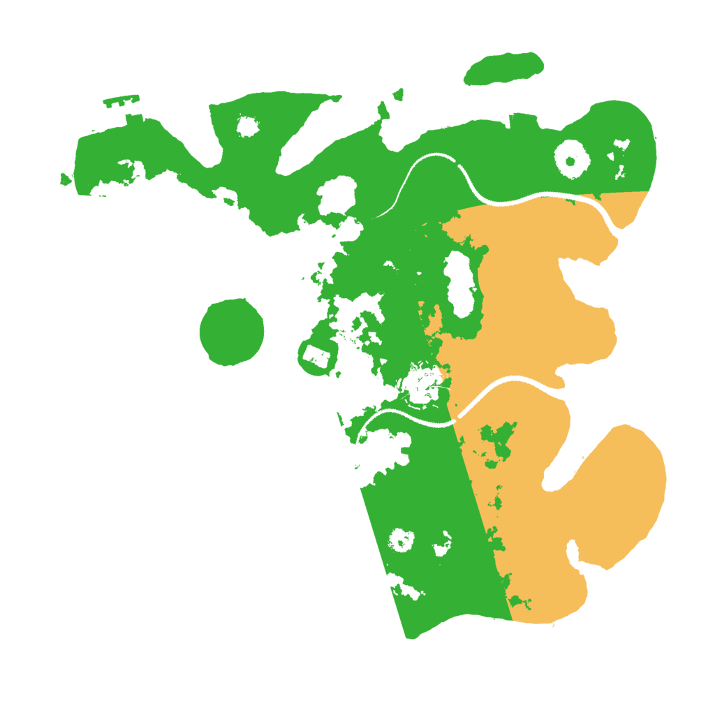 Biome Rust Map: Procedural Map, Size: 3000, Seed: 1600809795