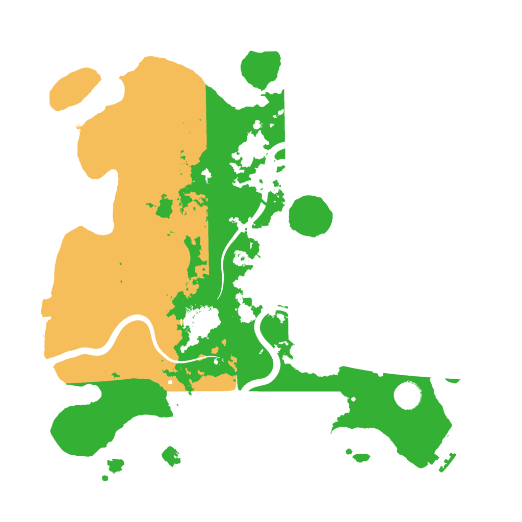 Biome Rust Map: Procedural Map, Size: 3400, Seed: 1634