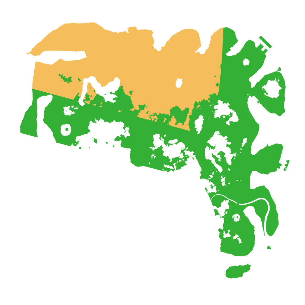 Biome Rust Map: Procedural Map, Size: 4000, Seed: 286989058