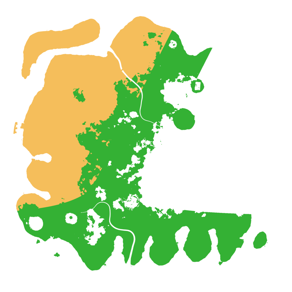 Biome Rust Map: Procedural Map, Size: 3750, Seed: 1613474309