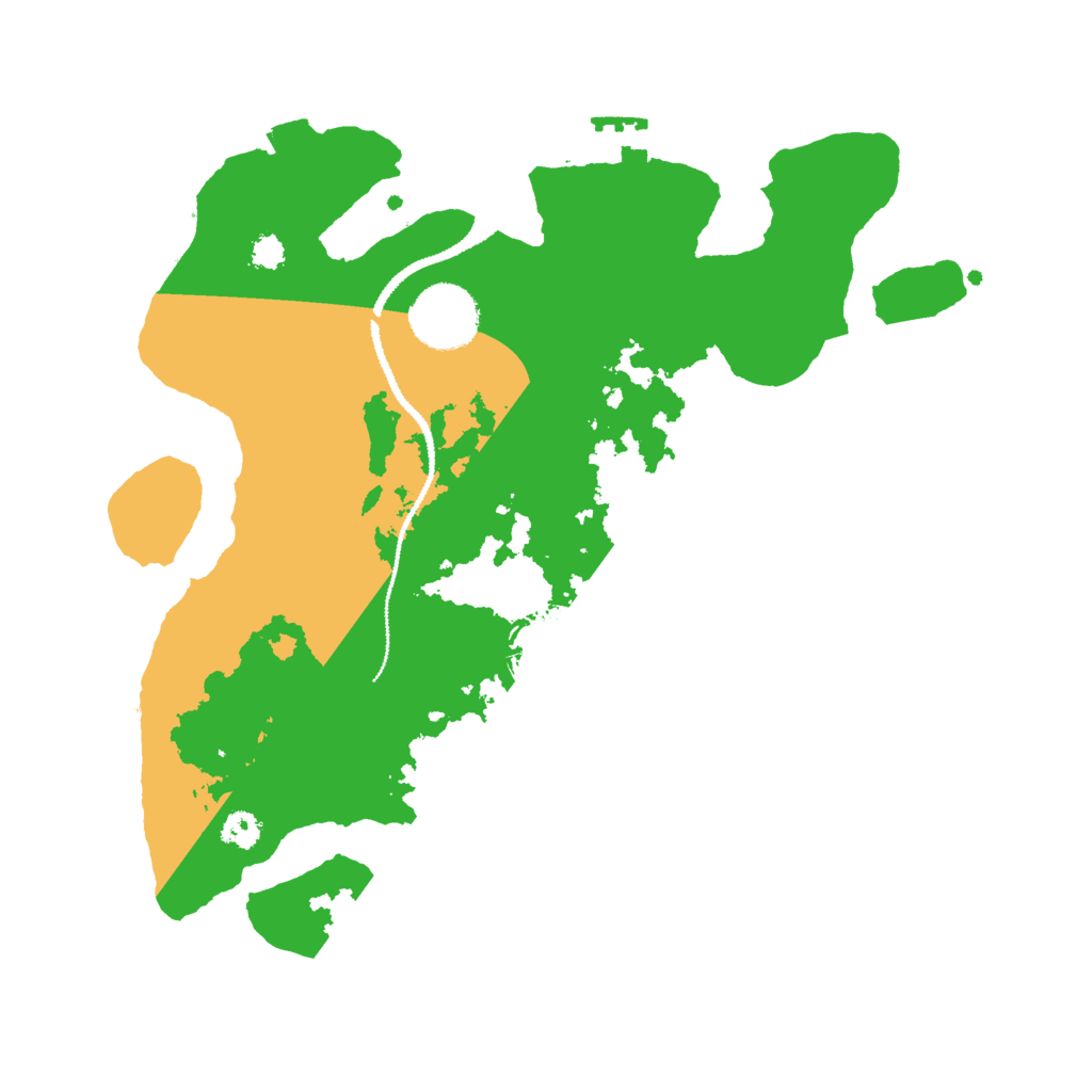 Biome Rust Map: Procedural Map, Size: 2929, Seed: 2929