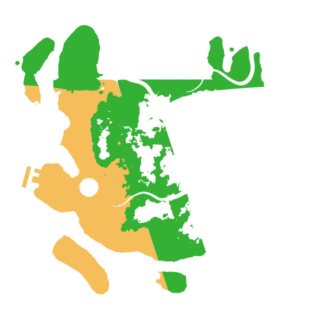 Biome Rust Map: Procedural Map, Size: 3000, Seed: 81678
