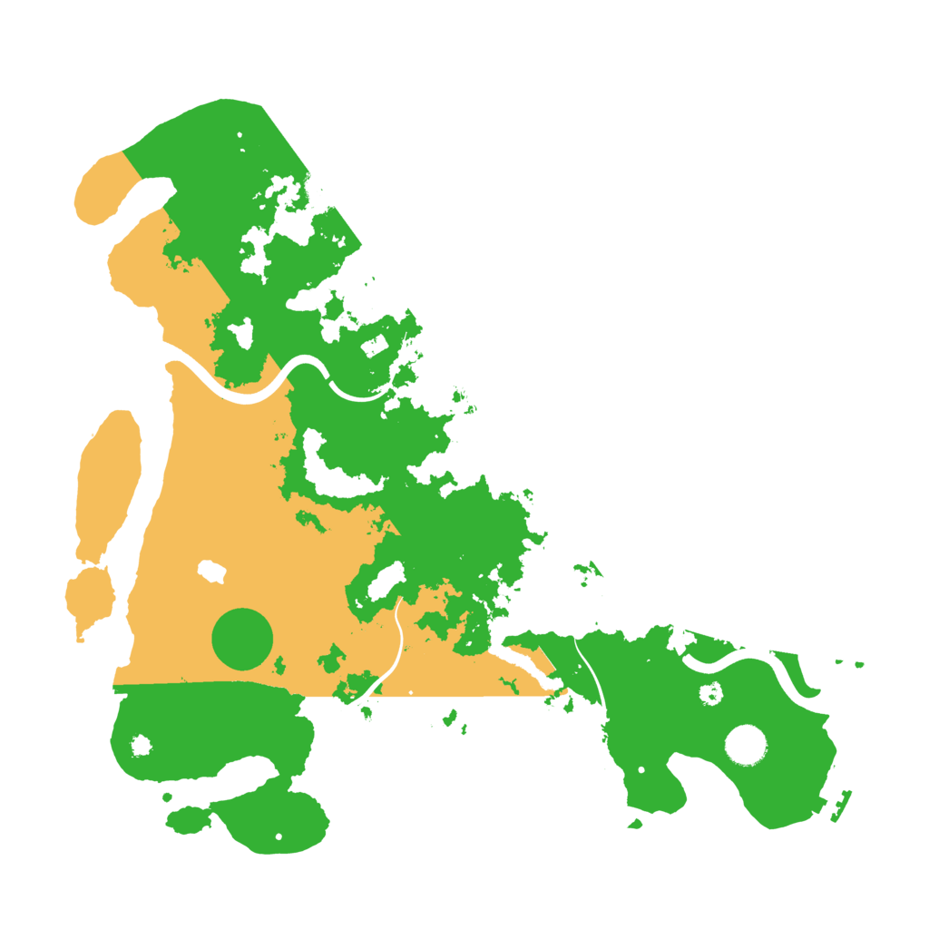 Biome Rust Map: Procedural Map, Size: 4000, Seed: 1821256783